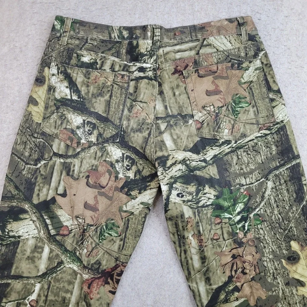 Mossy Oak Camo Pants Mens‎ 36x29 Break Up Infinity Jeans Hunting Oak Leaf